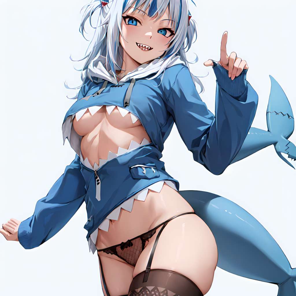 Gawr_Gura AI生成イラスト 71