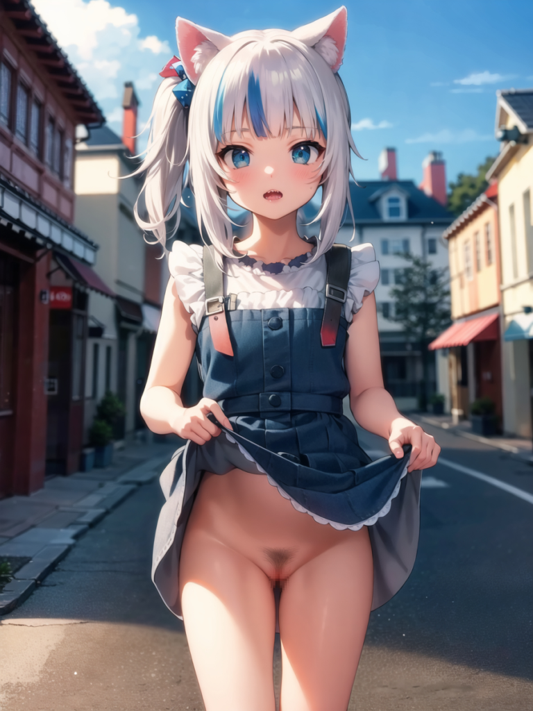 【HololiveEN】がうるぐら(Gawr_Gura)のエロ画像70枚！【AI生成イラスト】part2 【42】